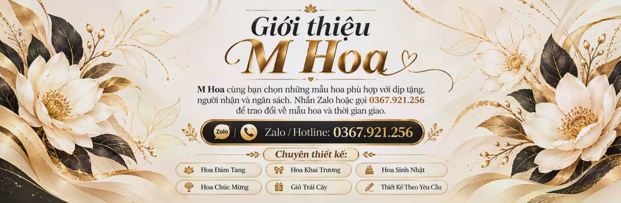 Ảnh bìa Shop hoa tươi Xã Võ Miếu Phú Thọ - Tư vấn mẫu hoa hợp ngân sách